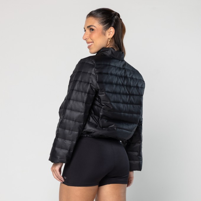 Casaco Puffer Preto