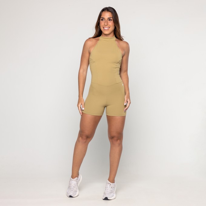 Macaquinho Flashline Dusty Khaki